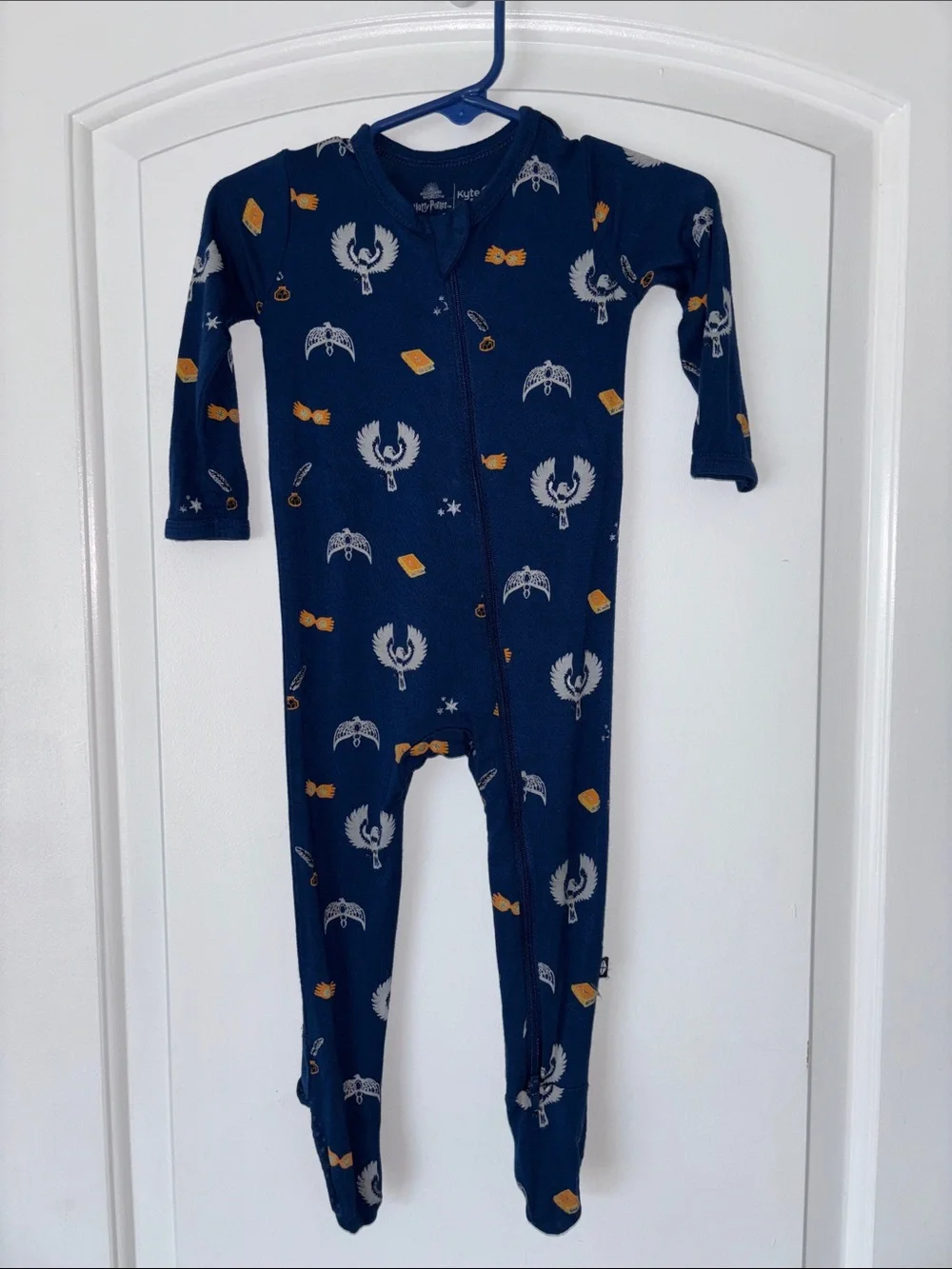 Kyte BABY Harry Potter bamboo footie onesie sleeper romper 6-12 months